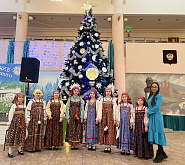 Сегодня в ДШИ им. М.А. Балакирева состоялся II открытый фольклорный фестиваль «Рождественский колокольчик».
